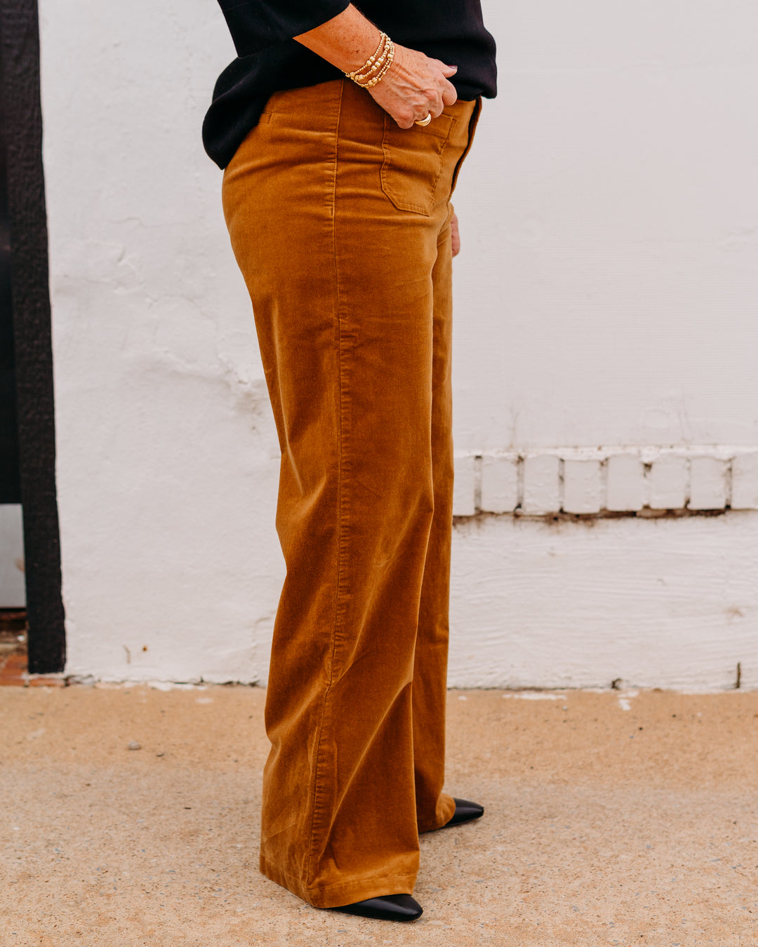 Another Love: Anabel Pants in Spicewood Brown