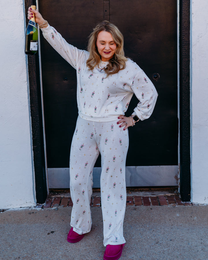 Z Supply: Champs Long Sleeve Top in Vanilla Ice