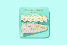 Load image into Gallery viewer, Taylor Elliott Designs: Pearl Confetti Hair Clip Set
