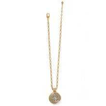 Load image into Gallery viewer, Brighton: Ferrara Two Tone Luce Large Pendant Necklace
