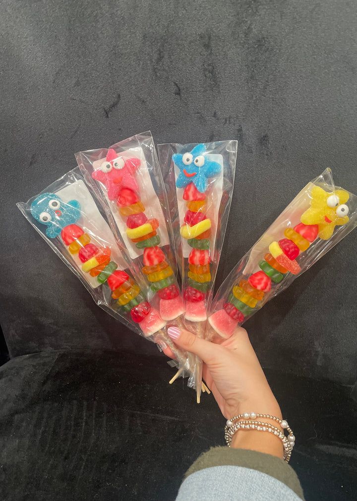 Lolli and Pops: Starfish and Octopus Gummy Kabobs (Under the Sea)
