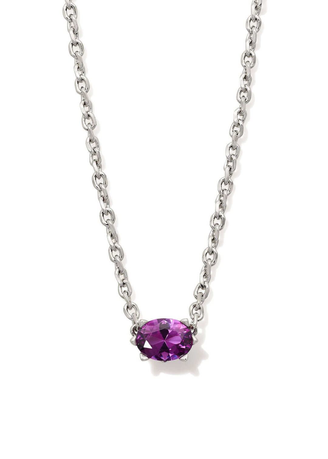 Kendra Scott: Cailin Birthstone Silver Pendant Necklace