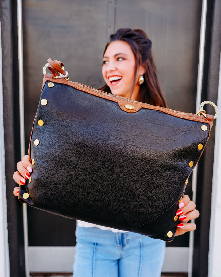Hammitt: Kyle Large Handbag in East End/Antique Gold