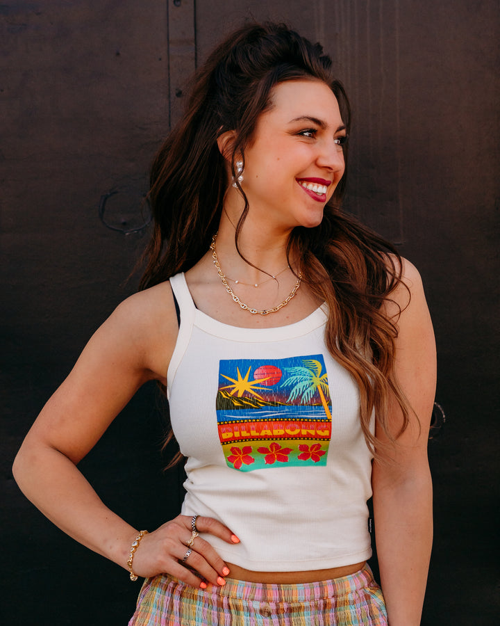 Billabong: Day Trip Forever Tank in Salt Crystal (BL000215W)