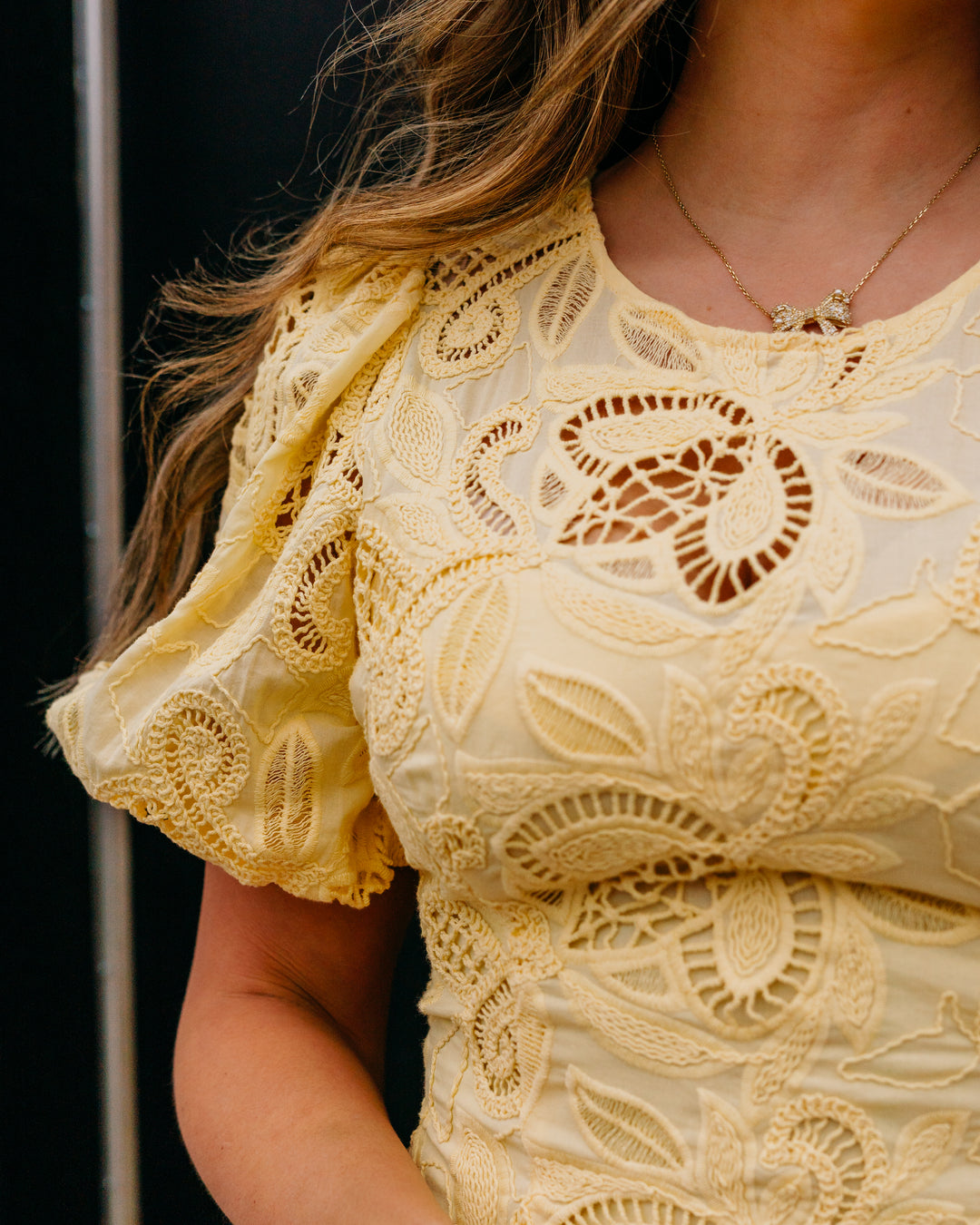 Steve Madden: Elly Dress in Pale Yellow (XQ108809)