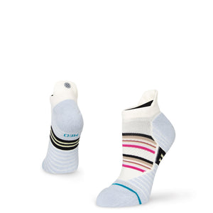 Stance: Go Time No Show Socks in Offwhite