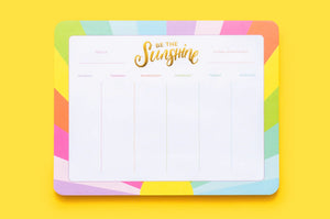 Taylor Elliott Design: Be the Sunshine Weekly Planner
