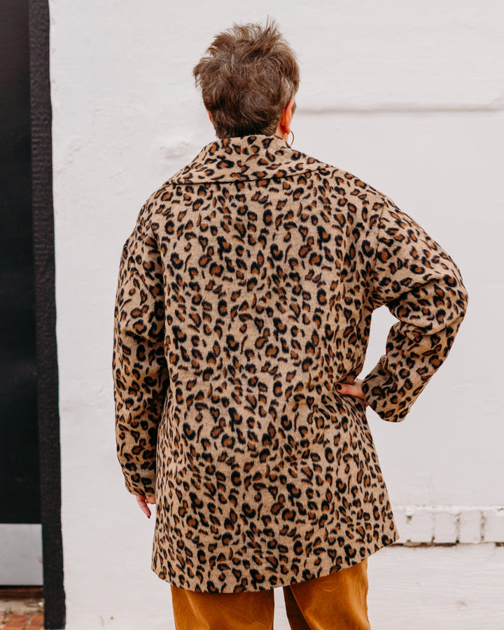 Z Supply: Lennon Animal Coat in Suede (zj253282)