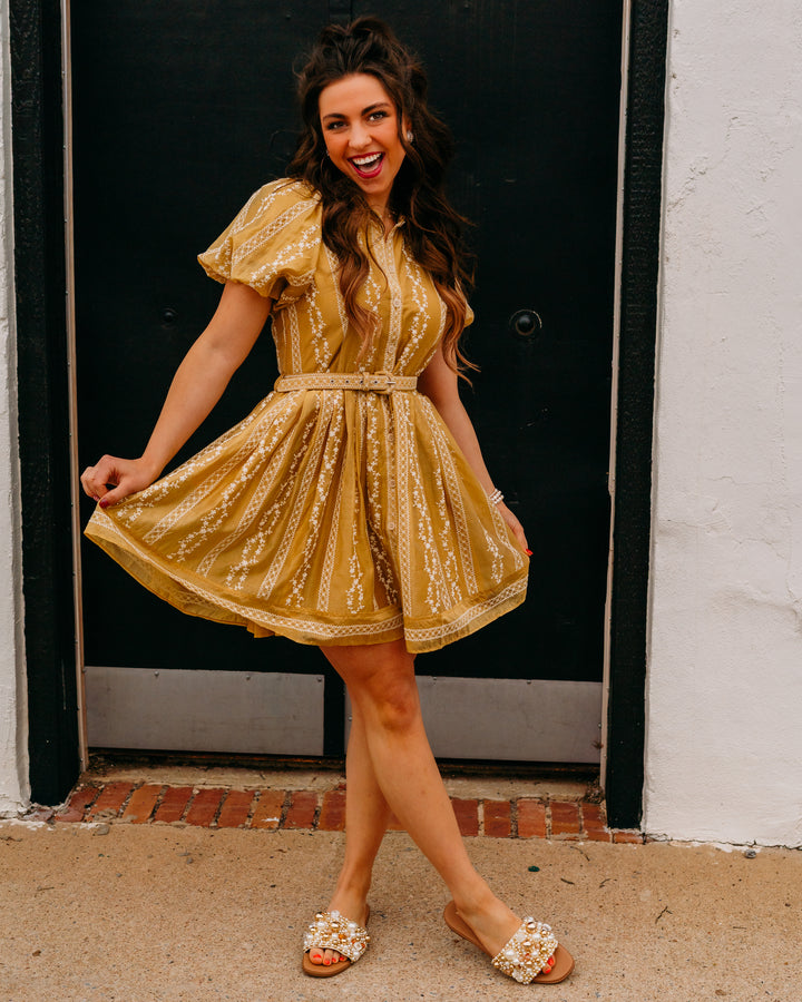 Steve Madden: Daisy Dress in Vintage Gold (XQ108774)