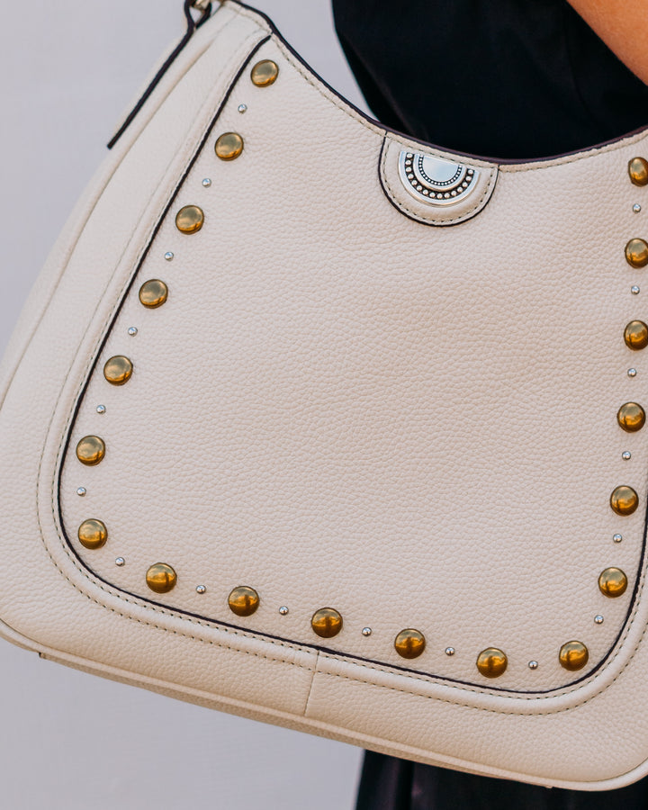 Brighton: White Party Tough Fusion Uma Shoulder Bag