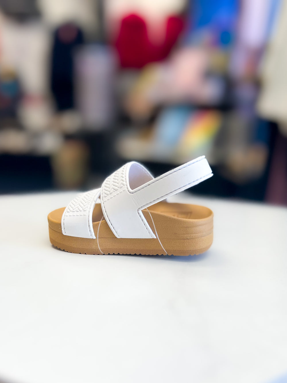 Reef: Little Water Vista in White and Tan - The Vogue Boutique