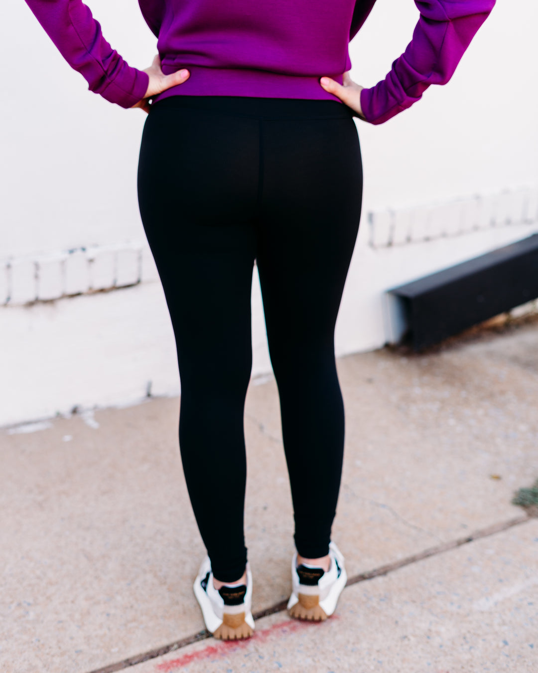 Glyder: High Waist Black Pure Leggings