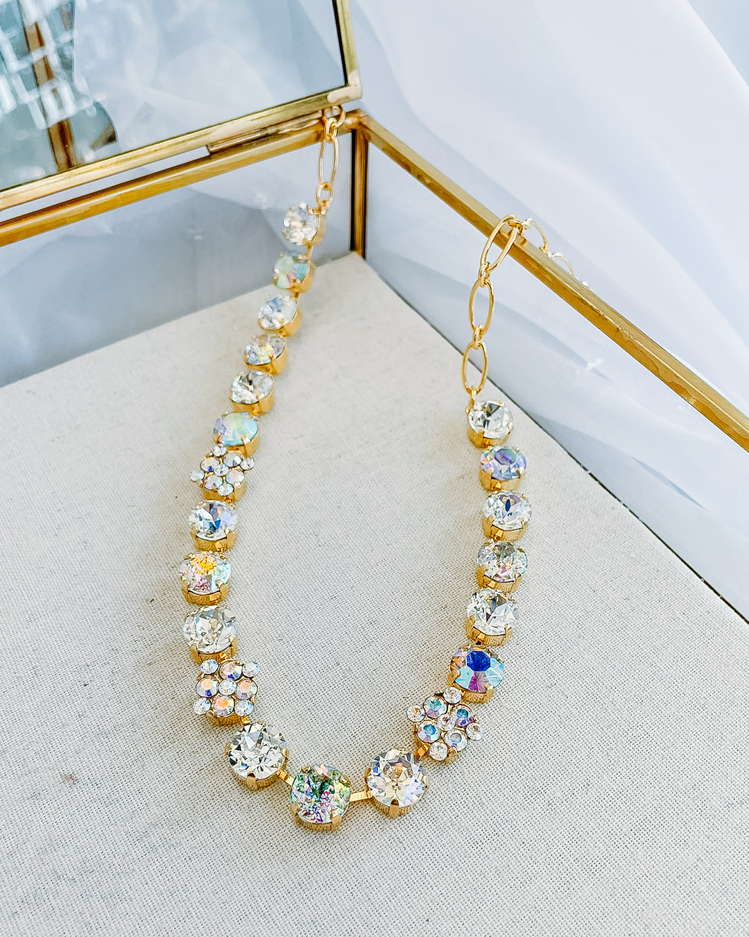 Mariana: "Winds of Change" Necklace (N-3164/1-1165-YG)