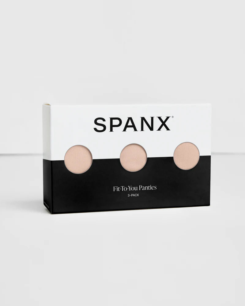 Spanx: Fit-To-You Brief 3-Pack in Toasted Oat 3 pack (40044B)