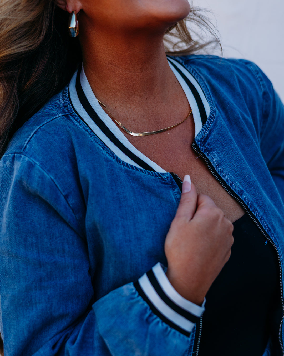 Jodifl: Denim Top H42040