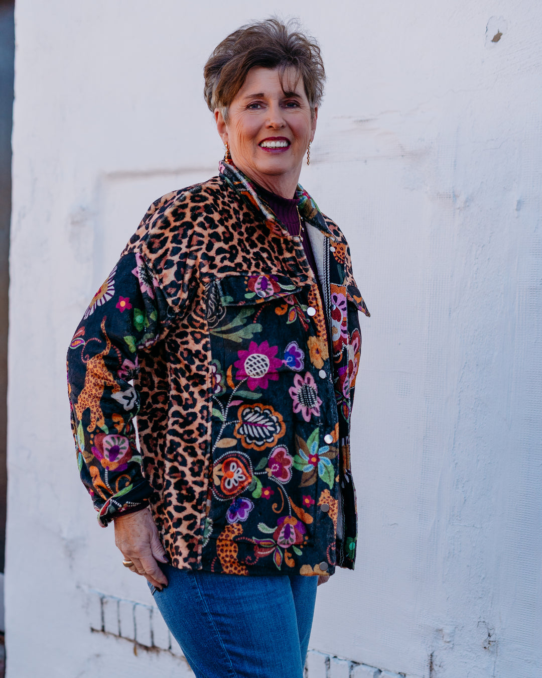 Johnny Was: Amelie Sherpa Trucker Jacket in Maxima