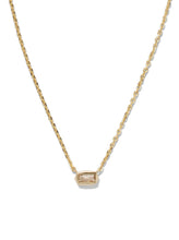 Load image into Gallery viewer, Kendra Scott: Fern White Crystal Necklace in Gold
