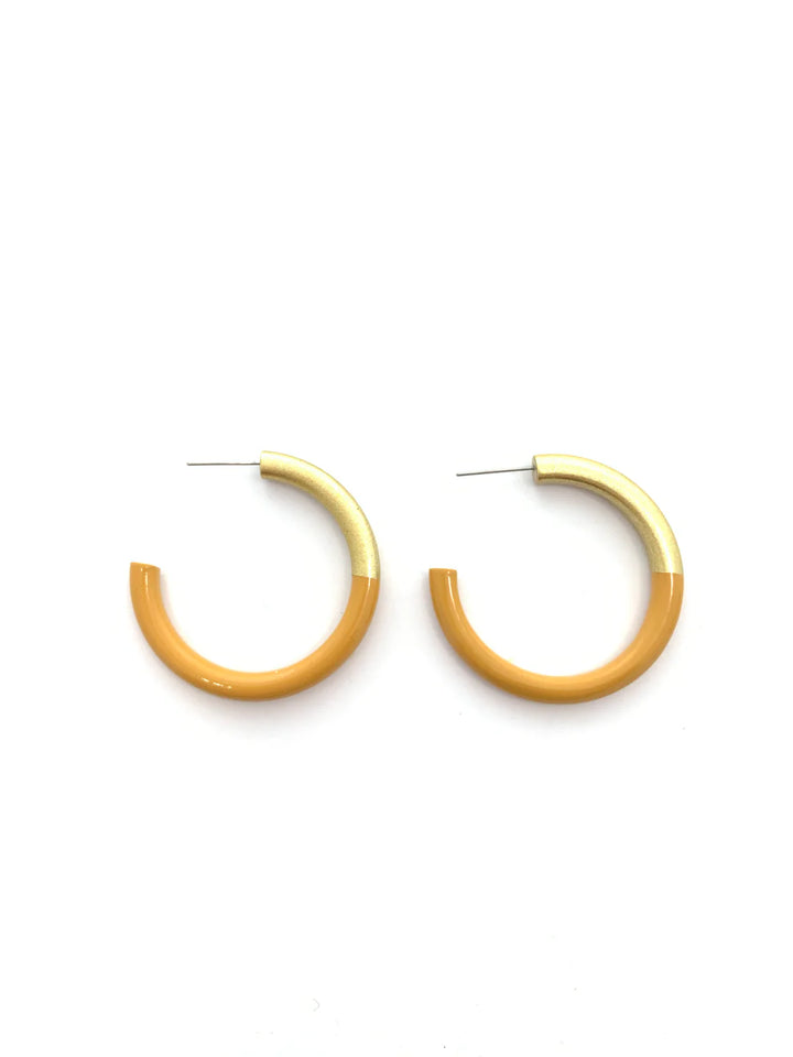 Accessory Jane: Colored Hoop Earrings