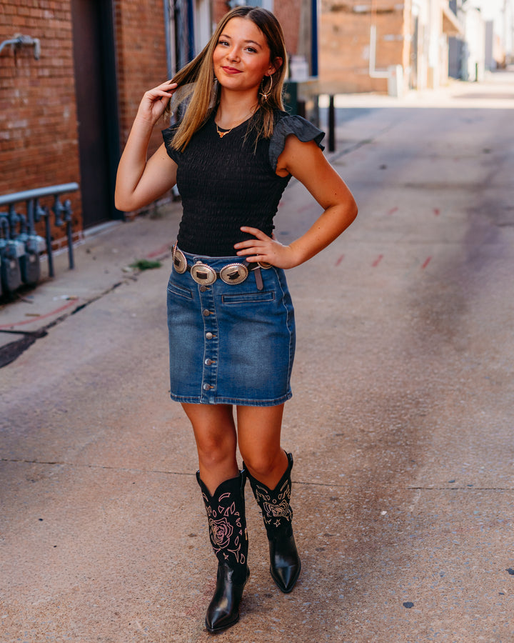 Jessica Simpson: Zodra Boot in Black