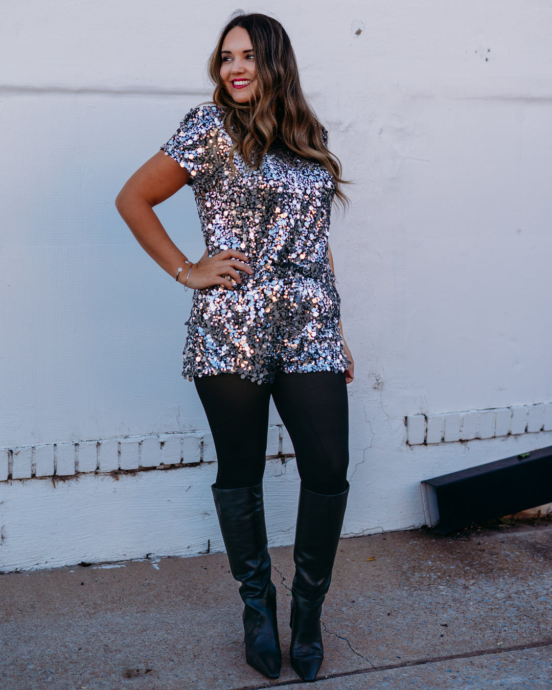 Steve Madden: Cressa Top in Silver