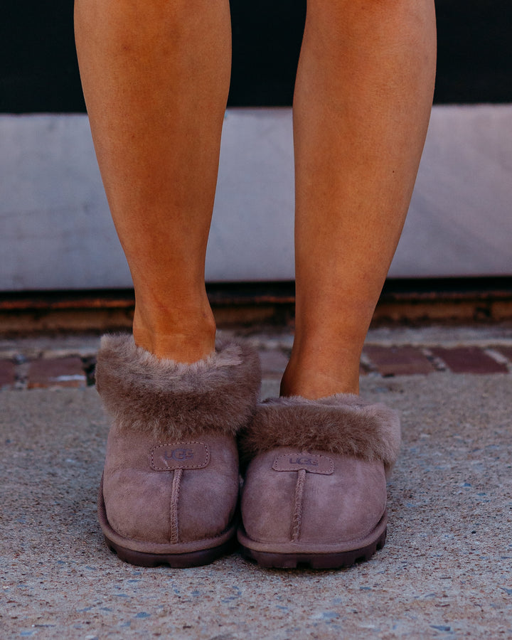 Ugg: W Coquette Slipper in Rocky Oak