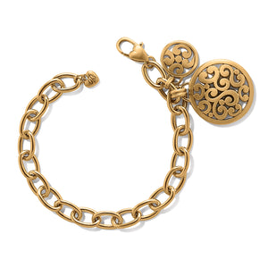 Brighton: Contempo Medallion Link Bracelet