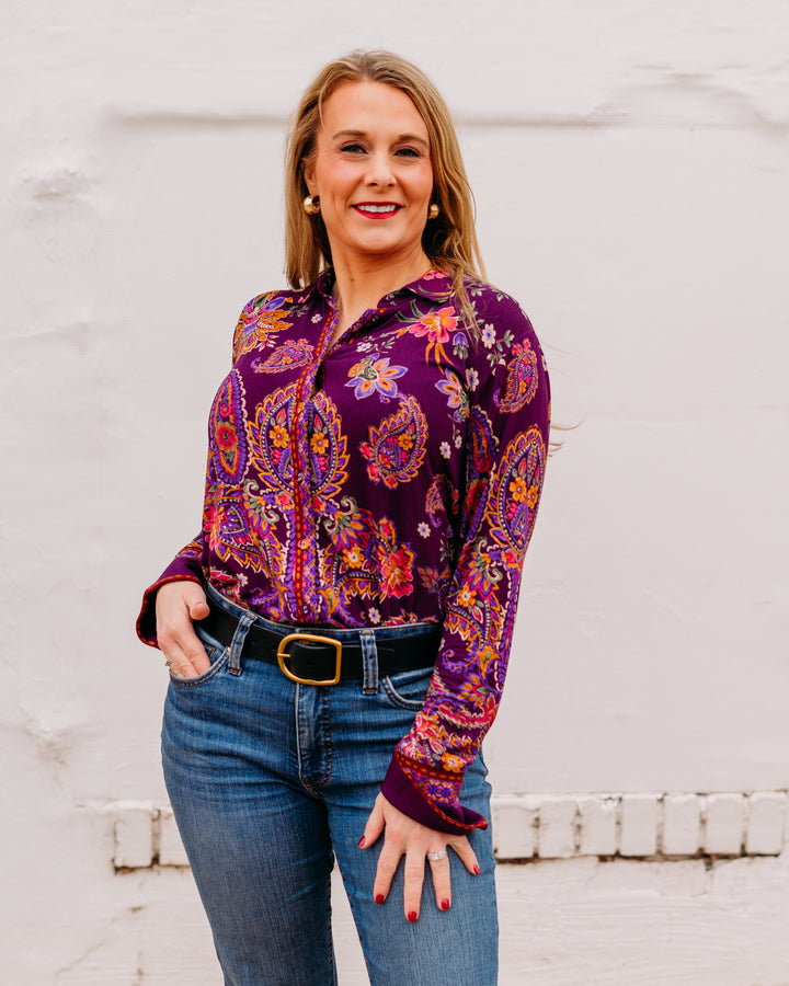 Johnny Was: The Janie Favorite Button Front Shirt in Domitila