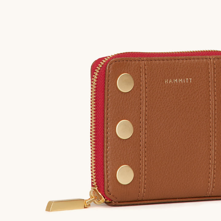 Hammitt: 5 North in Mahogany Pebble/Brushed Gold