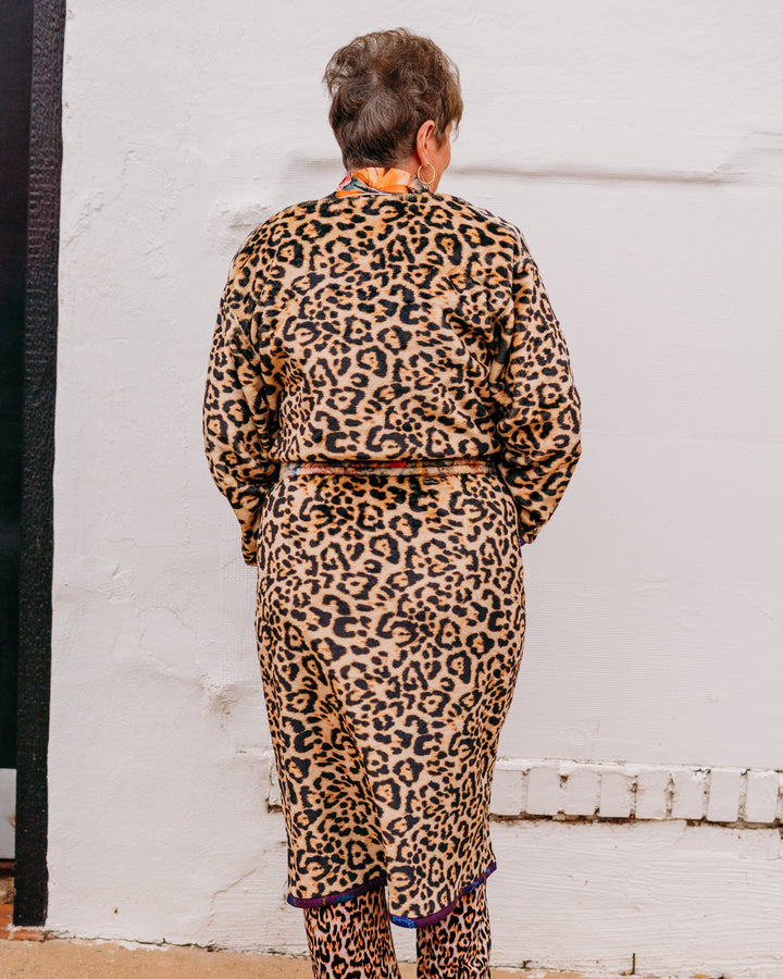 Johnny Was: Aditi Robe (Reversible) in Leopard