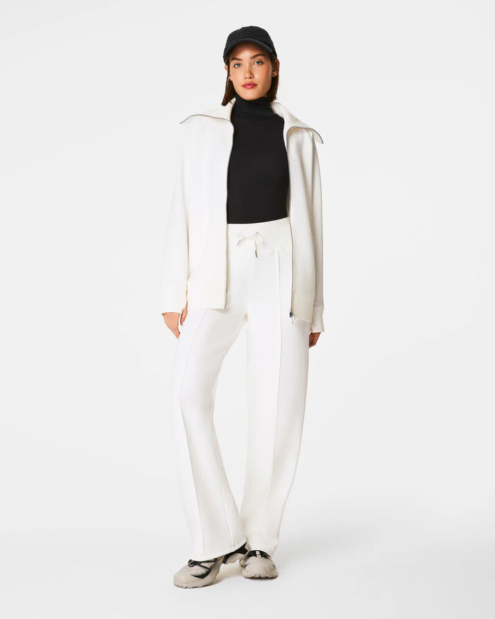 Spanx: Airessentials Luxe Straight Leg Pant in Powder