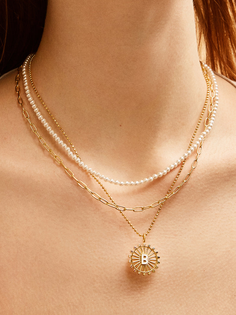 Baublebar: Mini Hera 14K Gold Necklace in Gold