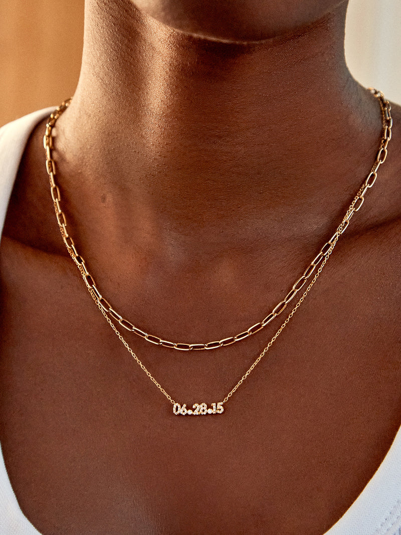 Baublebar: Mini Hera 14K Gold Necklace in Gold