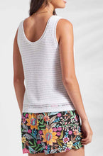 Load image into Gallery viewer, Tribal: Crochet Tank Top in White 1741XX-3901
