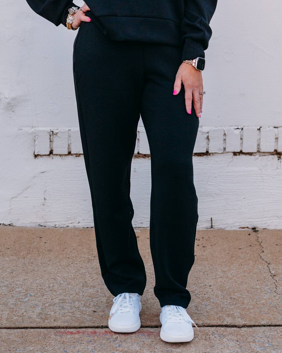 Spanx: AE Straight Leg Pant in Very Black (21793R) - The Vogue Boutique