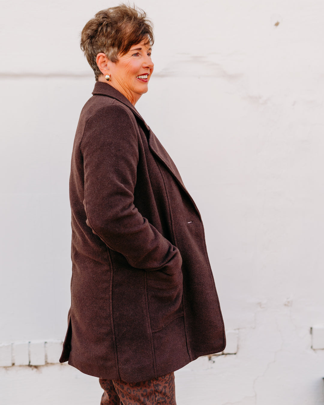 Thread & Supply: Willa Coat in Coffee Bean