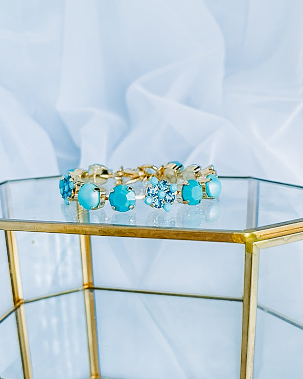 Mariana: "Crystal Blue" B-4164/1-M6009-YG