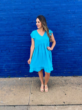 Load image into Gallery viewer, Ivy Jane: Dress in Blue 750016
