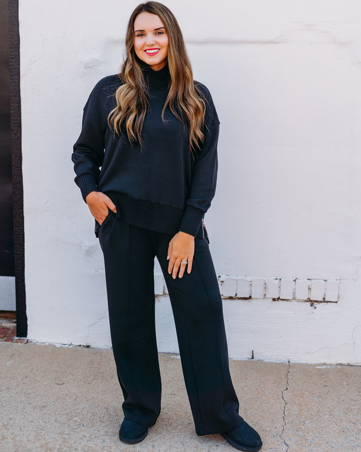 Varley: The Wide Leg Pant 30' in Black