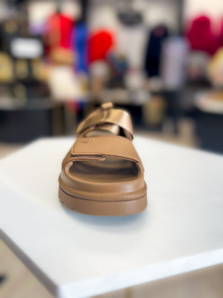UGG: K Goldenglow Sandal in Bison Brown
