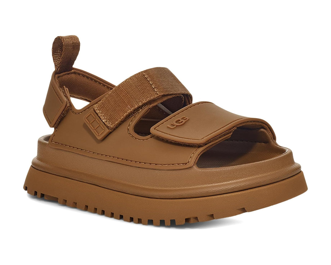 UGG: Toddler Goldenglow Sandal in Bison Brown - The Vogue Boutique
