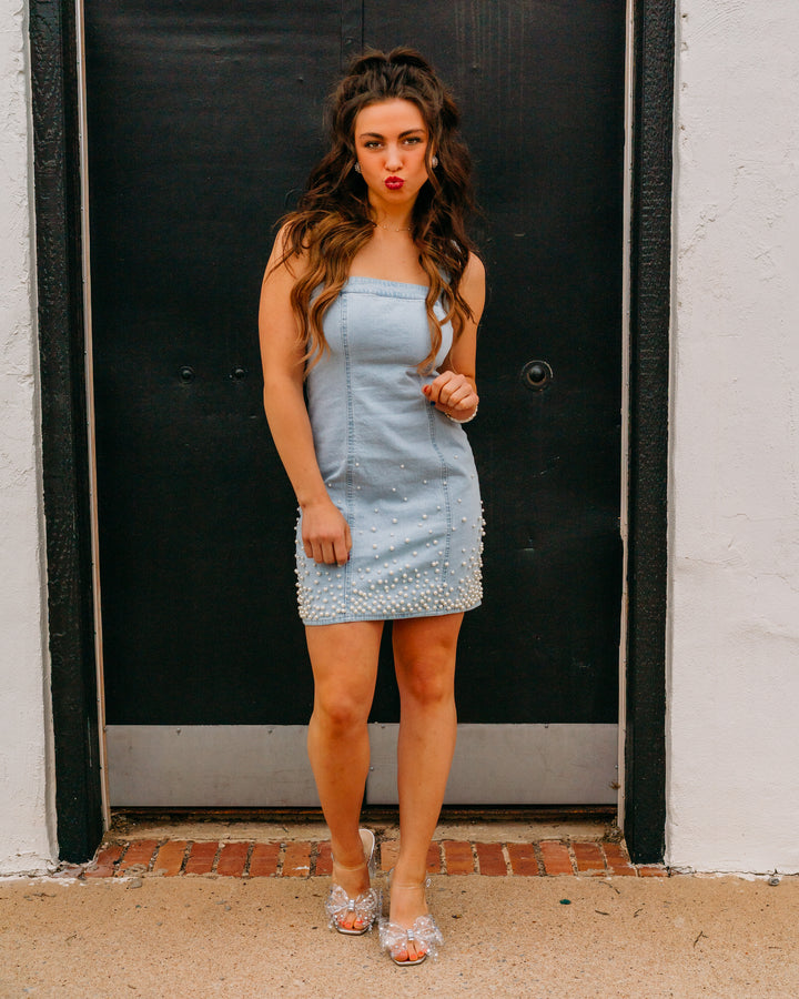 Steve Madden: Juliann Dress in Sulphur Spring (SA14391) - The Vogue Boutique