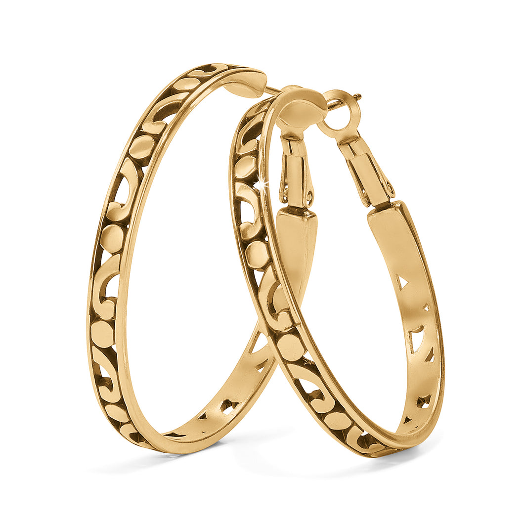 Brighton: Contempo Large Hoop Earrings