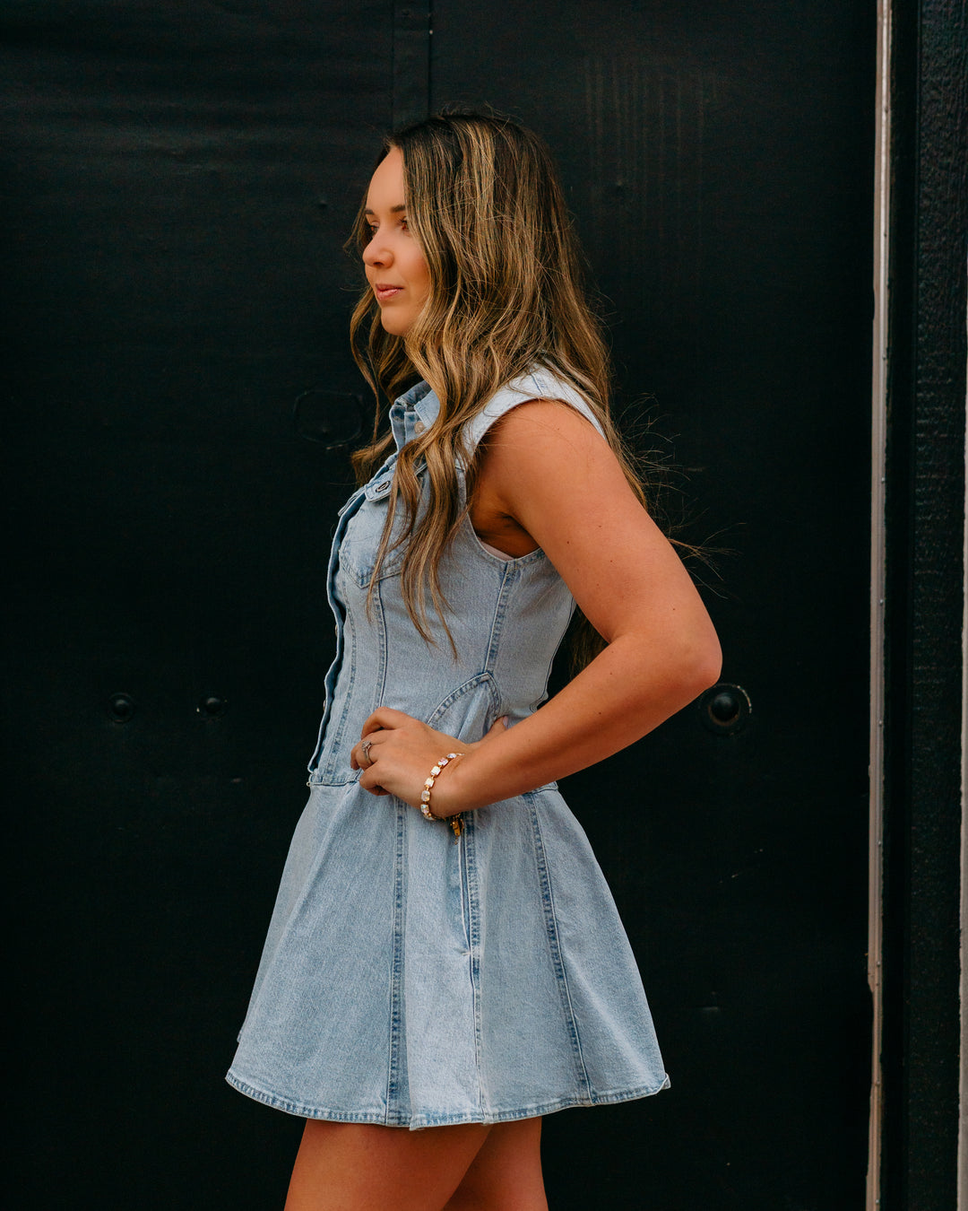Steve Madden: Liya Dress in Sulphur Spring (SA14374) - The Vogue Boutique