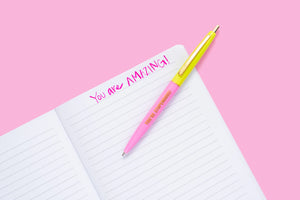 Taylor Elliott Design: You’re Stupendous Pink Pen