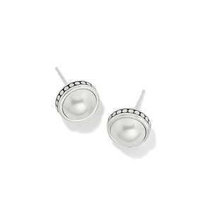 Brighton: Pebble Dot Pearl Post Earrings