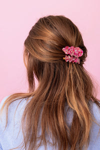 Taylor Elliott Designs: Pink Confetti Hair Clip Set