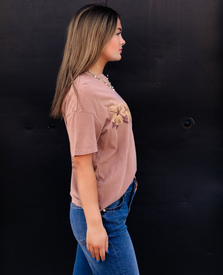Billabong: Hello Sundown Tee in Sugar Almond (BL000869W)