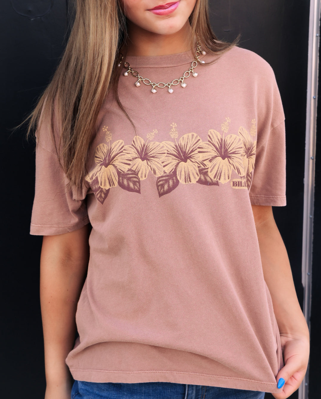 Billabong: Hello Sundown Tee in Sugar Almond (BL000869W)