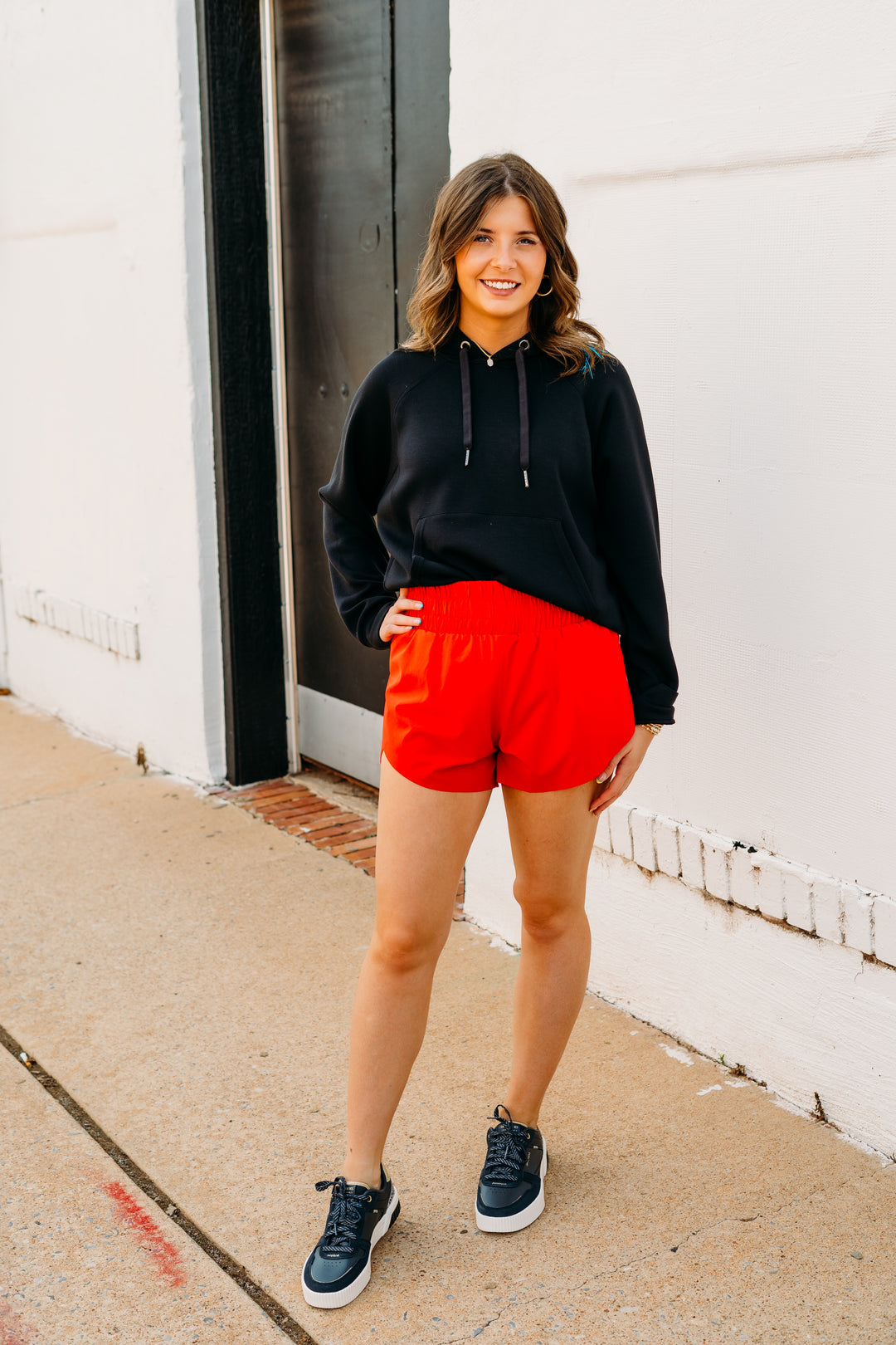 Spanx: Get Moving Activate Run Short in Spanx Red 3"