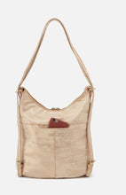 Load image into Gallery viewer, Hobo: Merrin Convertible Back Pack in Gold Leaf
